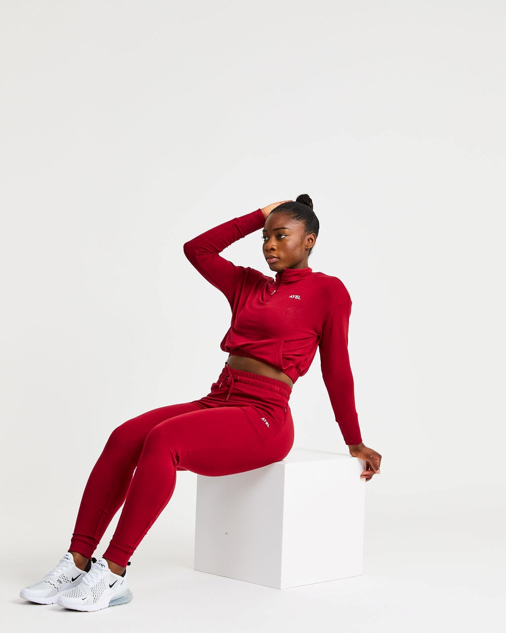 AYBL Leggings Rabatt - Studio Joggers Damen Bordeaux